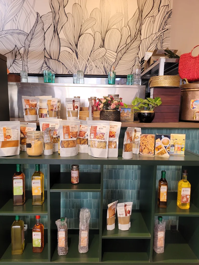 Jeev cafe - Under the cherry tree (Made with pure ghee, finest cold-pressed oils, hand made spices)