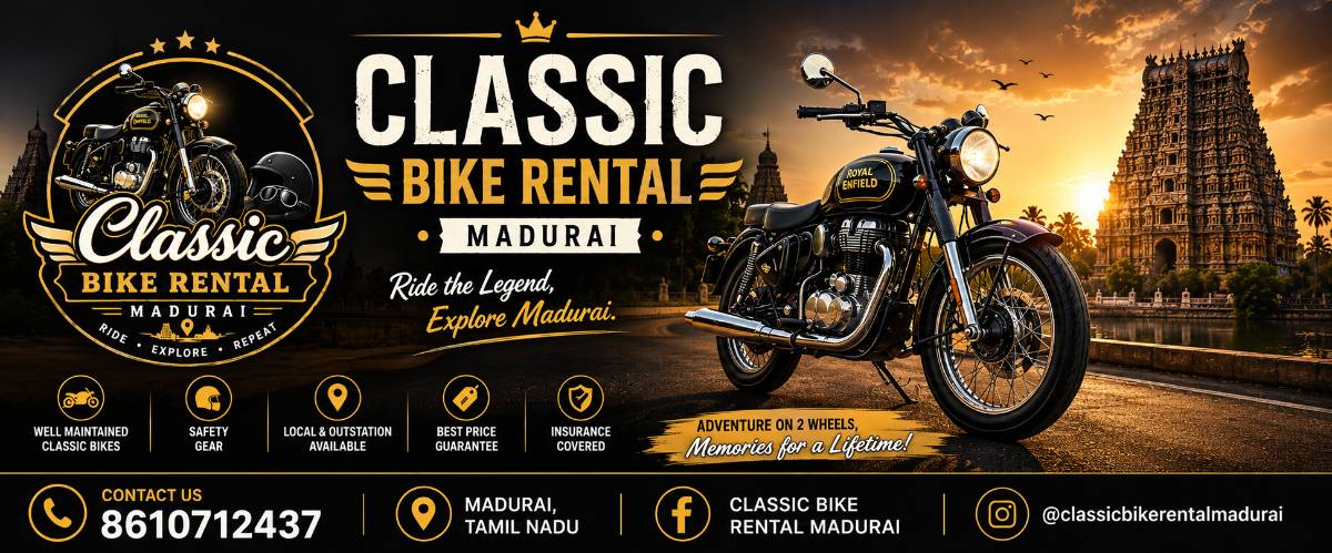 Classic Bike Rental Madurai